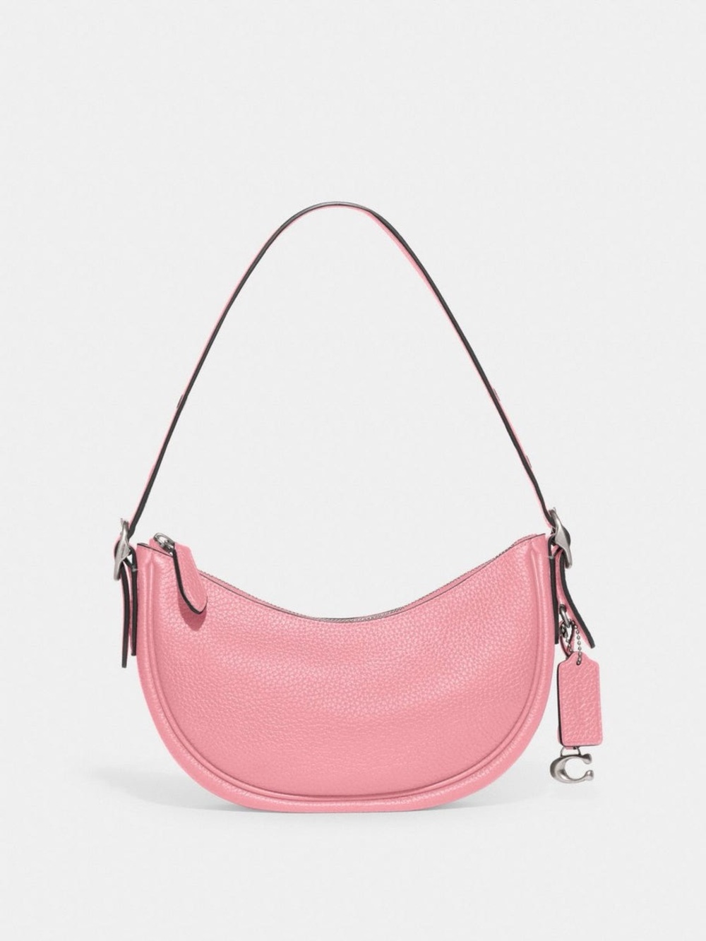 ‼️Coach Luna Pink Leather Shoulder Bag - Picture 4 of 16